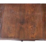 Pair of old bedside tables with flaps