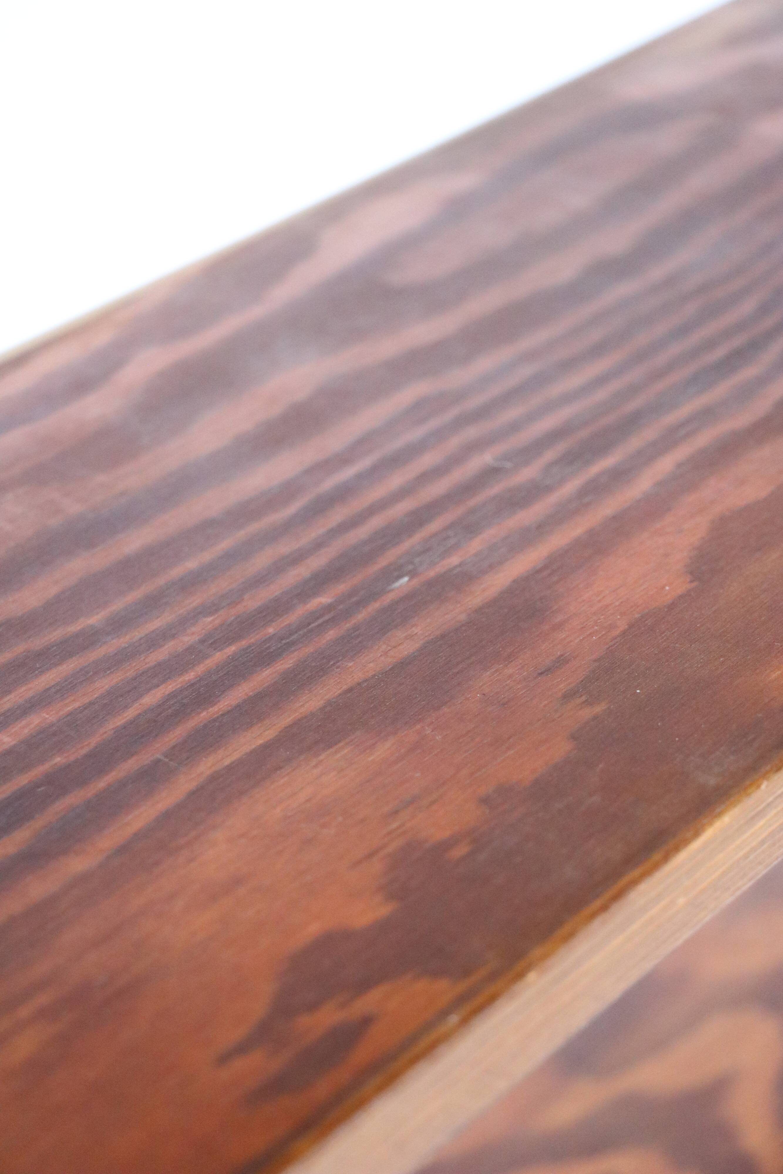 Large "string" shelf, Sweden, metal and wood