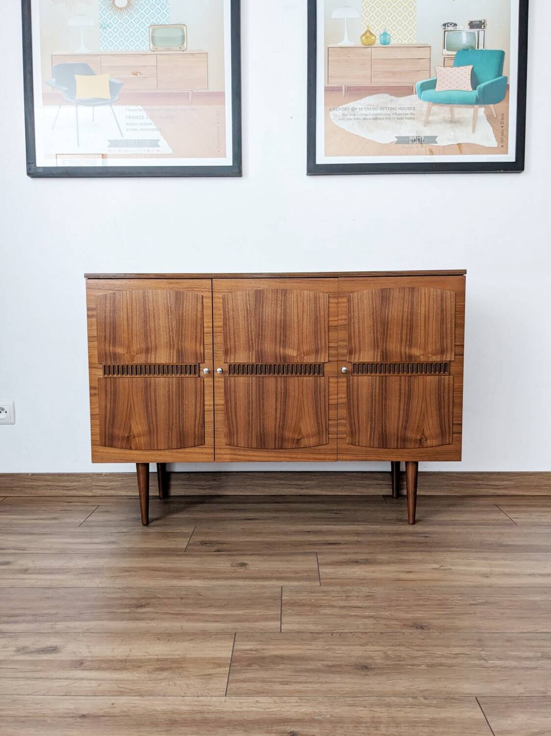 Vintage low cabinet from the 60s