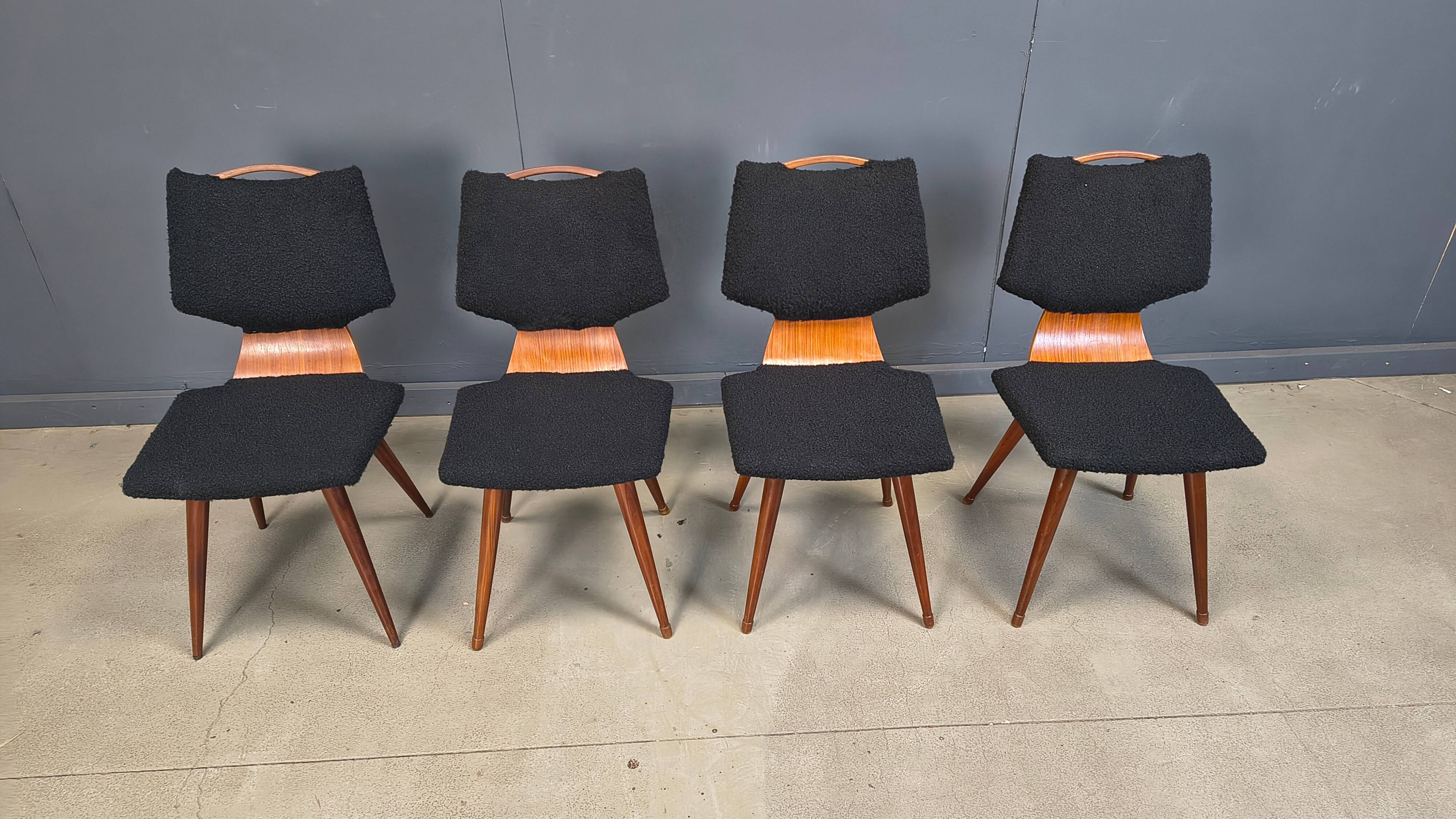 Mid-century Scandinavian dining chairs, 1960s