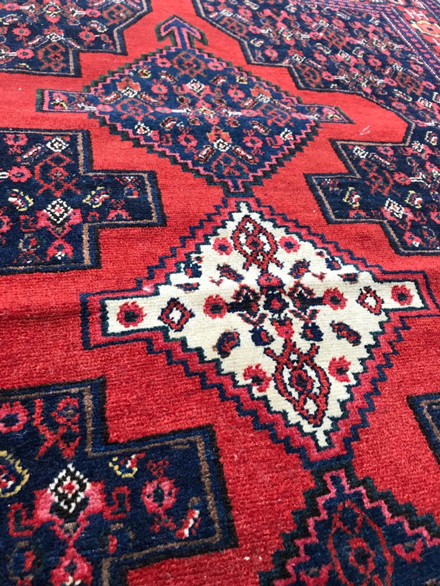 Persian senneh old carpet 108x148cm