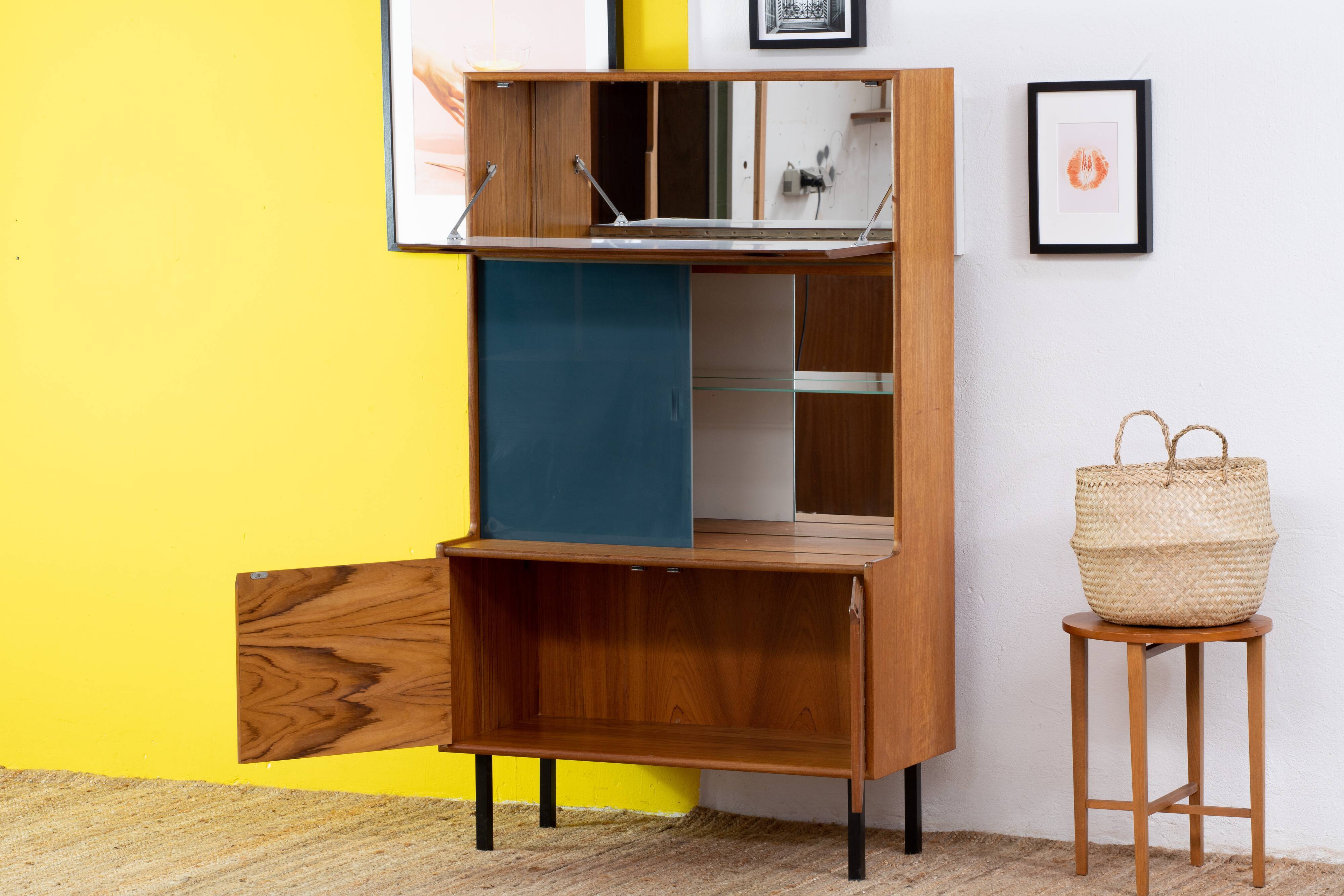 Scandinavian Vintage Teak Library