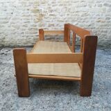 Scandinavian elm sofa