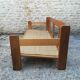 Scandinavian elm sofa