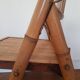 Bamboo and rattan folding chair