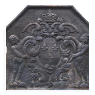 Fireplace plate XXth century