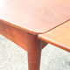 Table à manger extensible danois, des années 1960