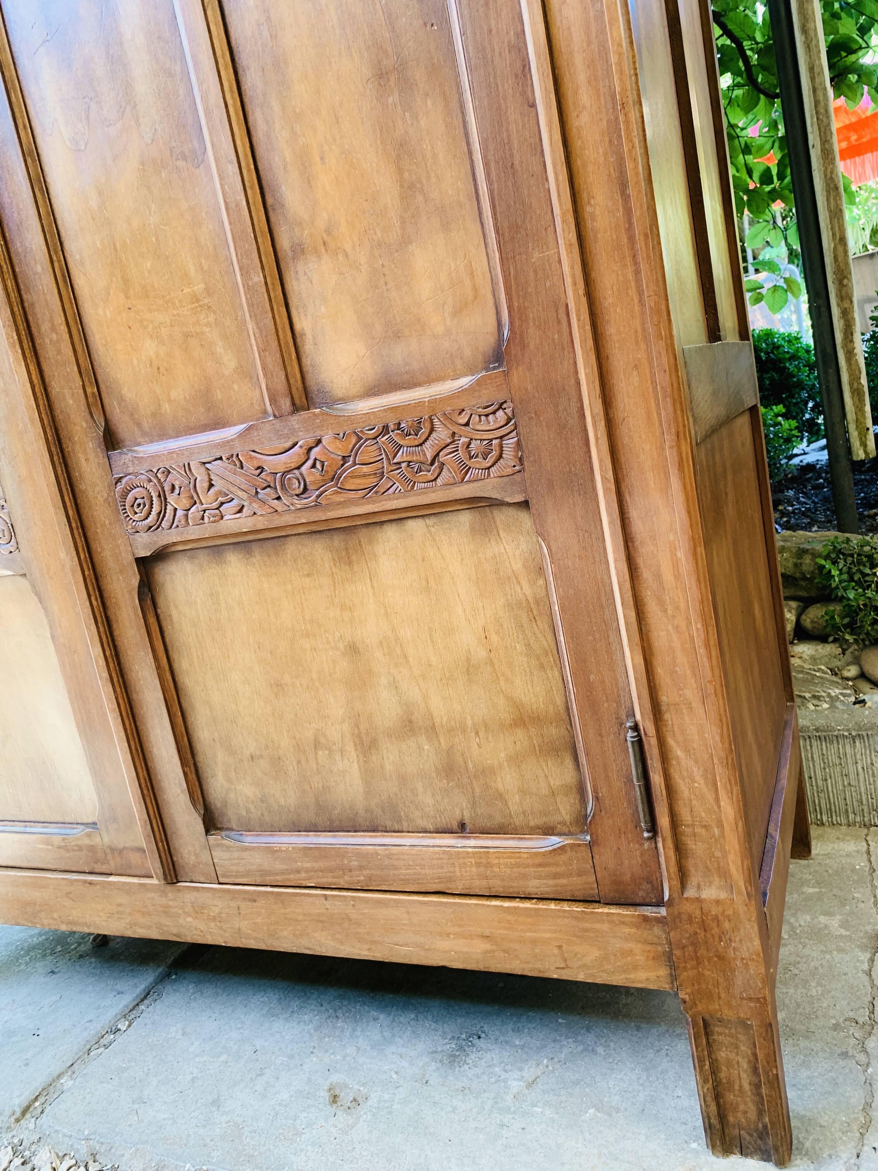 Art deco parisian wardrobe