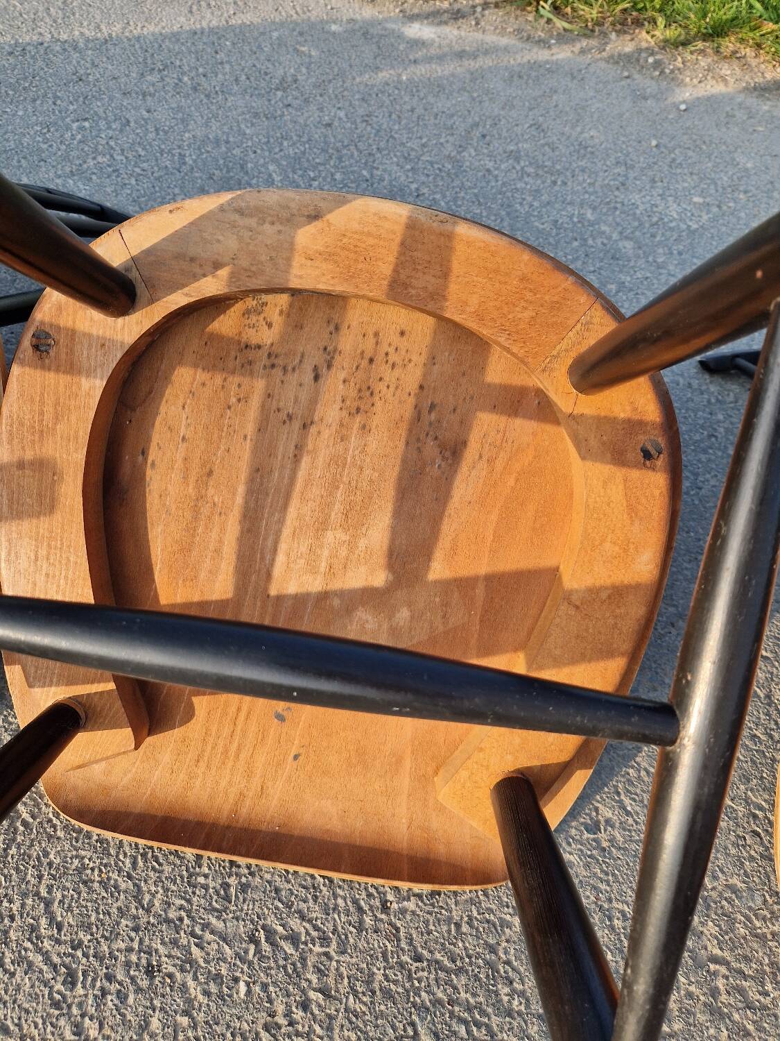 Set of 6 Fannett Scandinavian chairs by Ilmari Tapiovaara 1960.