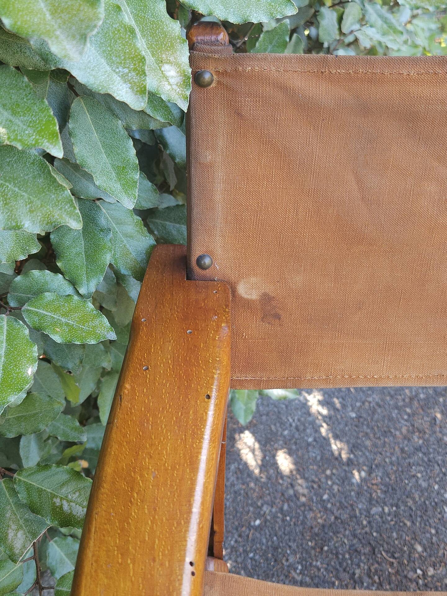 Fauteuil metteur en scène pliant vintage