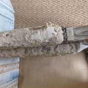 Louis XVI Shepherdess, 19th century copy, upholstered, beautiful antique chiseled
