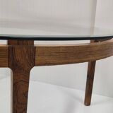 Scandinavian coffee table, 110cm diameter, circa 1960