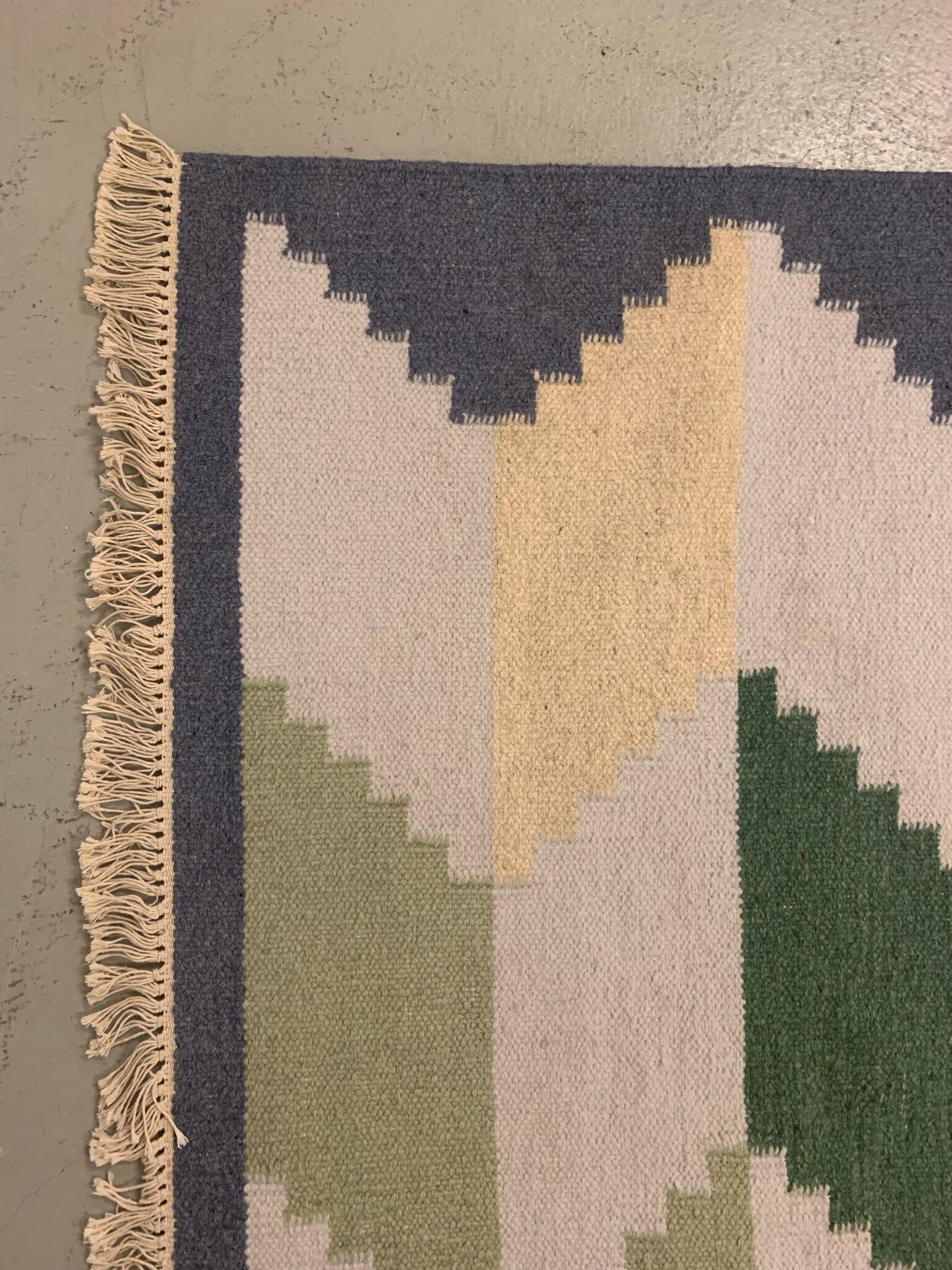Swedish midcentury carpet röllakan 1960s