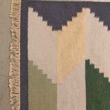Swedish midcentury carpet röllakan 1960s