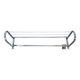 1930s Bauhaus chrome wall-mounted coat rack