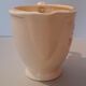 Retro florets earthenware cream pot