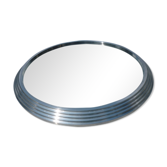 Round mirror table mat