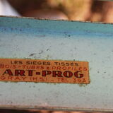 Lot of 4 chairs art-prog metal