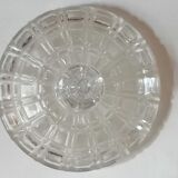 Sucrier ou bonbonnière en verre ancien