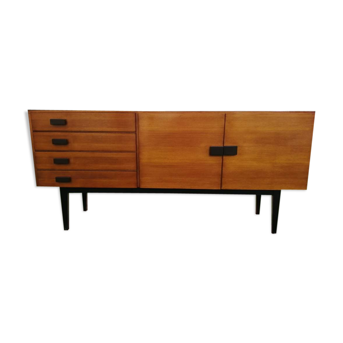 Vintage sideboard on high legs, 1960s / 1970s