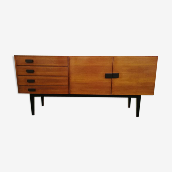 Vintage sideboard on high legs, 1960s / 1970s