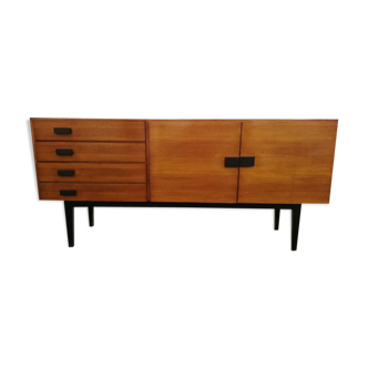 Vintage sideboard on high legs, 1960s / 1970s