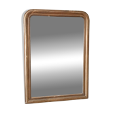 Antique Louis Philippe mirror, gilded, 140 cm x 100 cm