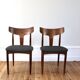Set of 6 vintage Scandinavian teak chairs by Samcom, 1960