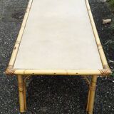 Rattan coffee table