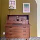 Scandinavian teak secretary – Arne Wahl Iversen – Denmark, 1960s