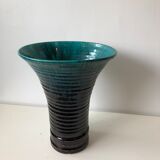 Accolay enameled ceramic vase