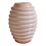 Vetrarti Pink Milk Glass Murano Vase -1970s