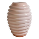 Vetrarti Pink Milk Glass Murano Vase -1970s