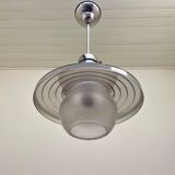 Mercurized and sandblasted glass suspension
