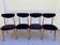 Lot de 4 chaises style baumann modèle licorne