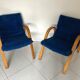 Fauteuils poil scandinave