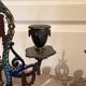 Pair of Candelabra Chandelier Champlevé Enamel Napoleon III Barbedienne