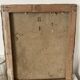 Peinture ancienne bouquet de coquelicots , toile sur chassis fleurs
