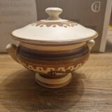 HB Henriot Quimper enamelled stoneware serving dish