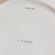 Duo of presentation plates Guy Degrenne in Limoges porcelain
