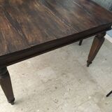 Solid wood dining table