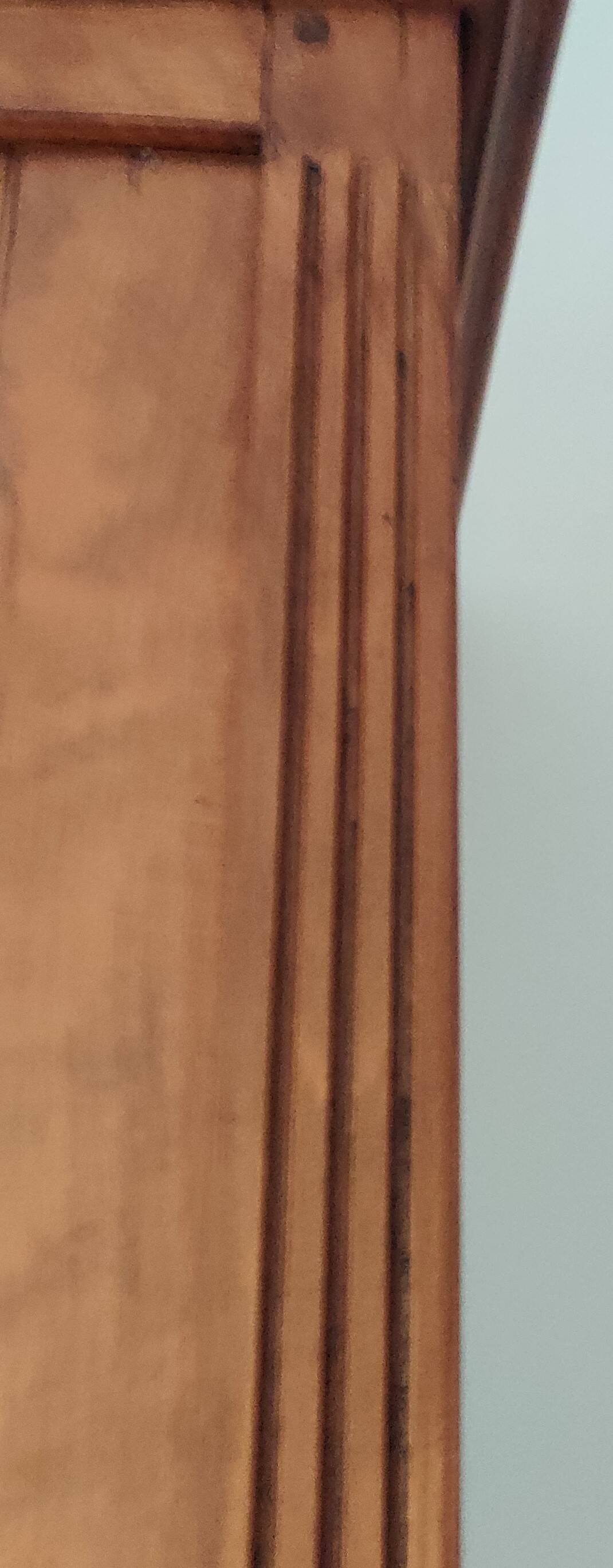 Country-style 2-part sideboard in light beech