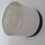 Art deco holophane wall light