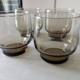 Set of 4 70s glasses