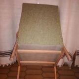 Armchair 50's scandinavian khaki