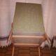 Fauteuil 50's scandinave kaki