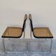 Paire de chaises b32 de Marcel Breuer en cannage