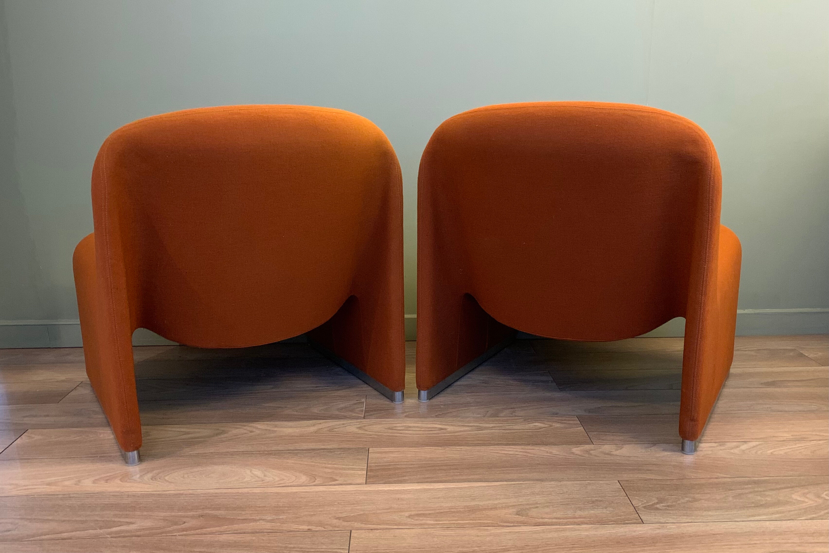 Pair of Alky armchairs by Giancarlo Piretti for Castelli
