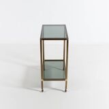 Chariot de service/table d'appoint vintage, Italie 1970