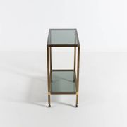 Chariot de service/table d'appoint vintage, Italie 1970